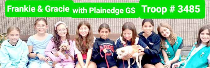 Gracie and Frankie go from rescue pups to role models