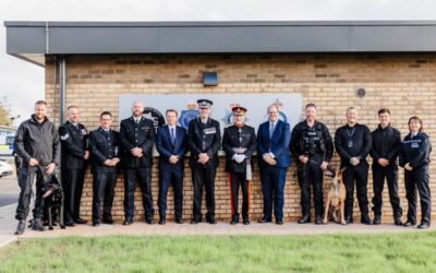 New dog training centre opens at Herts Police headquarters