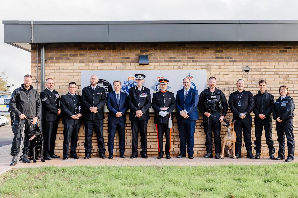 New dog training centre opens at Herts Police headquarters
